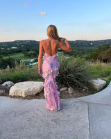 Estella | Women's Ruffle Dress | Maxi